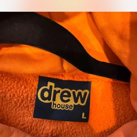 Drew House Orange Smiley Sweater - Picture 7 of 8